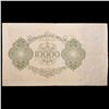 Image 3 : 1922 Germany (Weimar Republic) 10,000 Marks "Vampire" Post-WWI Hyperinflation Note P# 71 Grades vf++