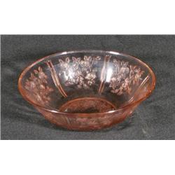Pink Depression Bowl