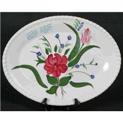 Blue Ridge Platter 13'