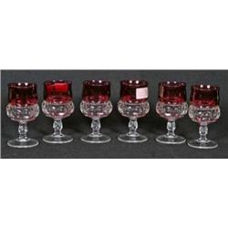 Flash Ruby Thumb Print Tumblers