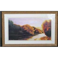 River Scene Print