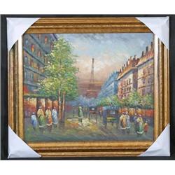 Oil on Canvas Paris