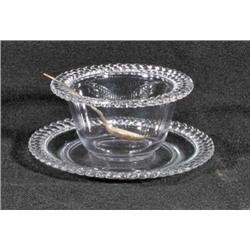 Serving bowl and plate