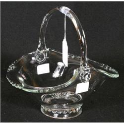 Brides Basket w/ Applied Hdl