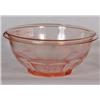 Image 1 : Pink Depression Mixing Bowl 9 1/2'