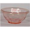 Image 1 : Pink Depression Mixing Bowl 8 1/2'