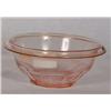 Image 1 : Pink Depression Mixing Bowl 6 1/2'