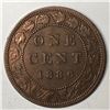 Image 1 : Canadian Large Cent 1886 EF IMP