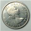 Image 2 : 1957 Queen Elizabeth II Canadian Silver Dollar THIN WATER LINES