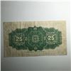 Image 2 : 1923 25 Cent Shinplaster DC-24c Letter M Campbell/Clark