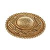 Image 1 : Christian Dior Gold Chain Round Brooch