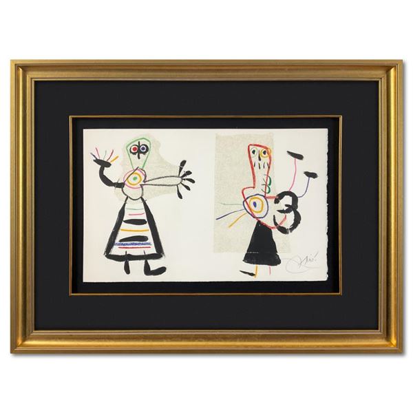 M. 1015 from L'enfance d'Ubu by Miro (1893-1983)
