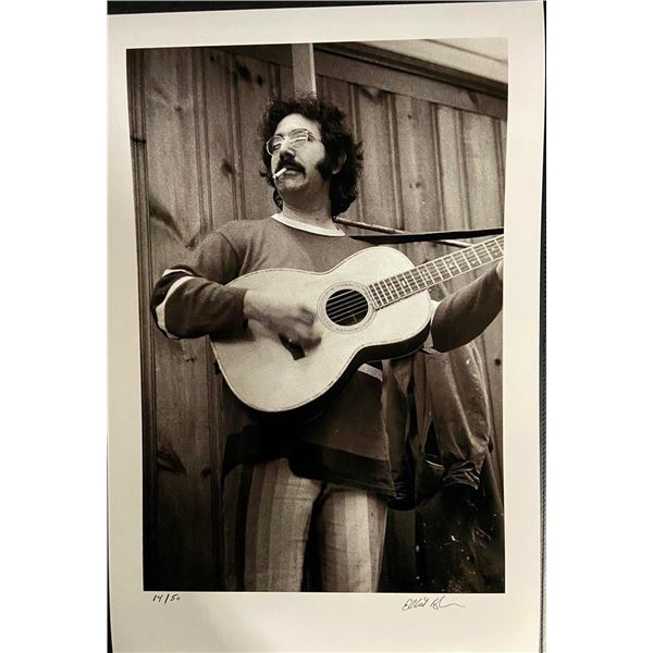 Jerry Garcia w/Pall Mall by Elliot Blinder