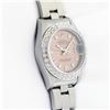 Image 8 : Rolex Ladies Quickset Salmon Arabic Diamond Datejust Wristwatch 26MM