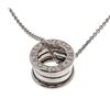 Image 3 : Bvlgari Silver B.Zero 1 Pendant Necklace