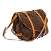 Image 2 : Louis Vuitton Brown Monogram Saumur 43cm Shoulder Bag
