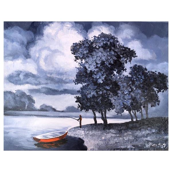 Fishing At Dawn by Antanenka Original