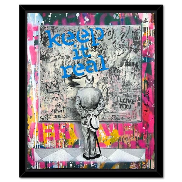 Street Connoisseur by Mr Brainwash Original