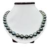 Image 1 : Pearl and Diamond Necklace - 14KT White Gold