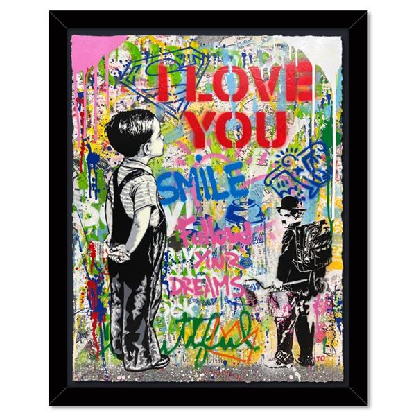With All My Love by Mr Brainwash Original