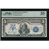 Image 1 : 1899 $5 Chief Silver Certificate PMG 35EPQ
