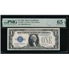 Image 1 : 1928 $1 STAR Silver Certificate PMG 65EPQ