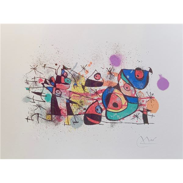 Joan Miro CERAMIQUES Facsimile Signed Limited Edition Giclee