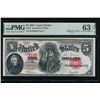 Image 1 : 1907 $5 Legal Tender Note PMG 63EPQ