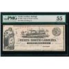 Image 1 : 1862 $5 Raleigh NC Obsolete PMG 55