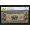 Image 1 : 1901 $10 Bison Legal Tender Note PCGS 12