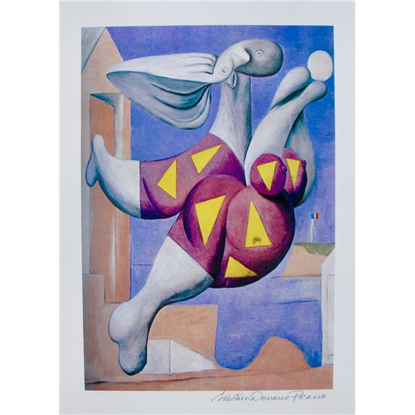 Picasso BATHER WITH BEACH BALL Estate Signed Limited Edition Giclee