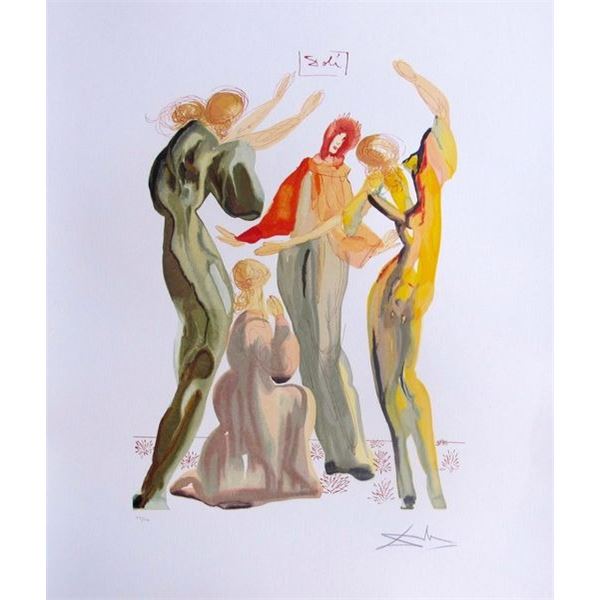 Salvador Dali Le Danse Lithograph