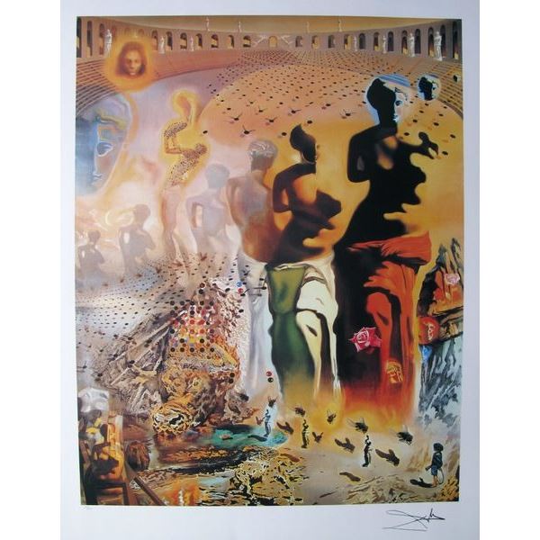 Salvador Dali Hallucinogenic Toreador Lithograph