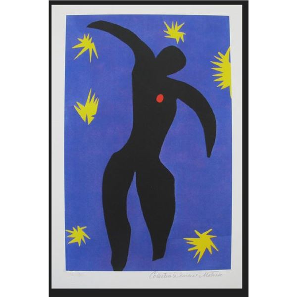 Henri Matisse ICARUS Estate Signed Limited Edition Giclee