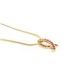 Image 2 : Plated 18KT Yellow Gold 1.02ctw Ruby Pendant with Chain