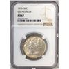 Image 1 : 1935 Connecticut Commemorative Half Dollar NGC MS67