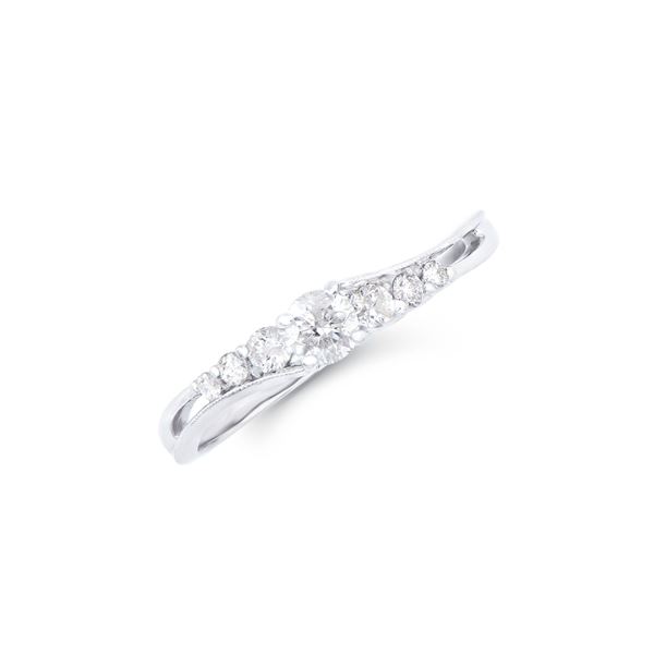 14KT White Gold 0.40ctw Diamond Ring