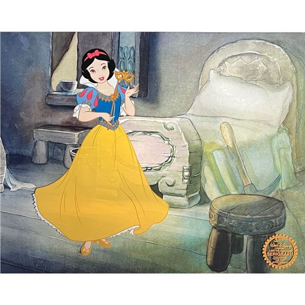 Disney Princess Snow White Sericel Animation Art Serigraph Cel