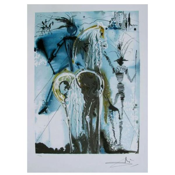 Dalinean Horses Don Quixote Salvador Dali Lithograph