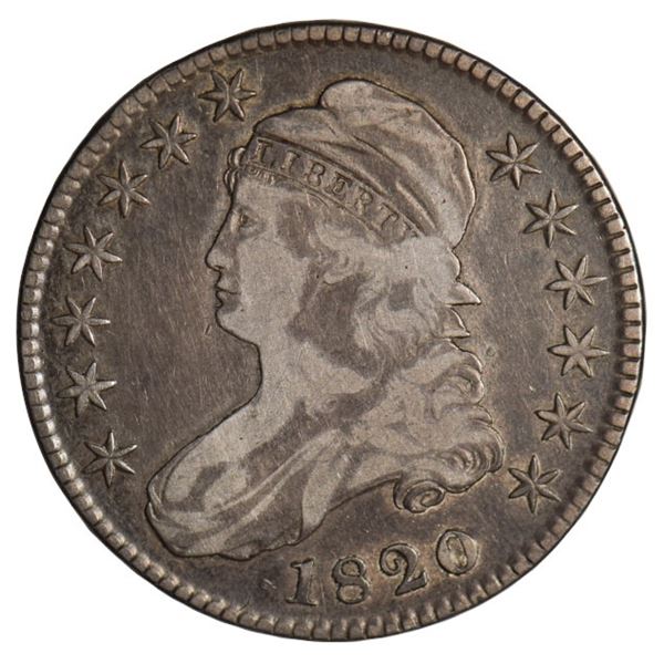 1820 Capped Bust Half Dollar Coin