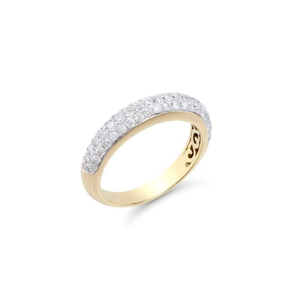 14KT Yellow Gold 0.85ctw Diamond Ring