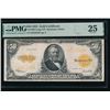 Image 1 : 1922 $50 Gold Certificate PMG 25