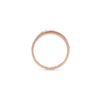 Image 4 : 14KT Rose Gold 0.55ctw Ruby and Diamond Ring