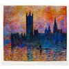 Image 1 : Claude Monet HOUSES OF PARLIAMENT Estate Signed Giclee