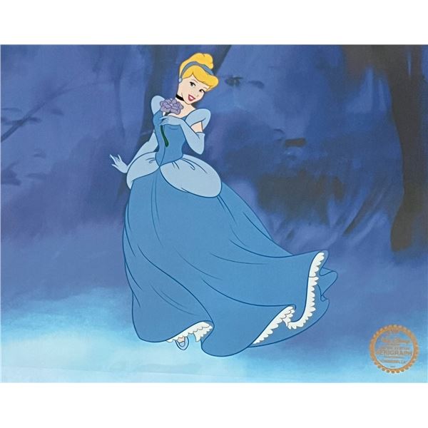 Disney Cinderella Sericel Animation Art Serigraph Cel