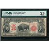 Image 1 : 1901 $10 Bison Legal Tender Note PMG 25