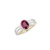 Image 1 : 14KT Yellow Gold 1.50ct Ruby and Diamond Ring