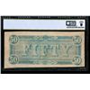 Image 2 : 1864 $50 T-66 Confederate PCGS 55