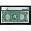 Image 2 : 1869 $5 Legal Tender Note PMG 64