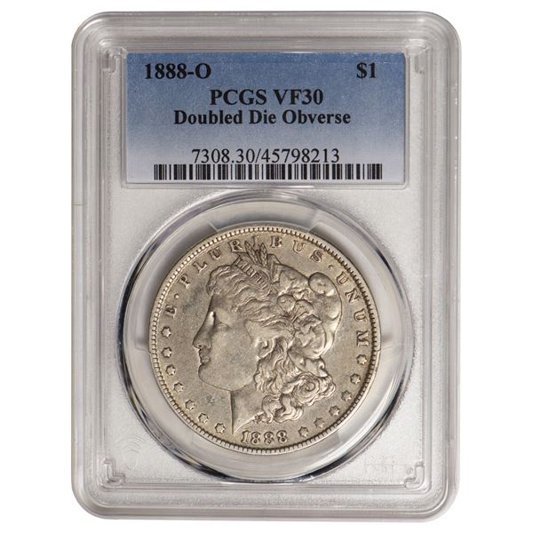 1888-O $1 Morgan Silver Dollar PCGS VF30